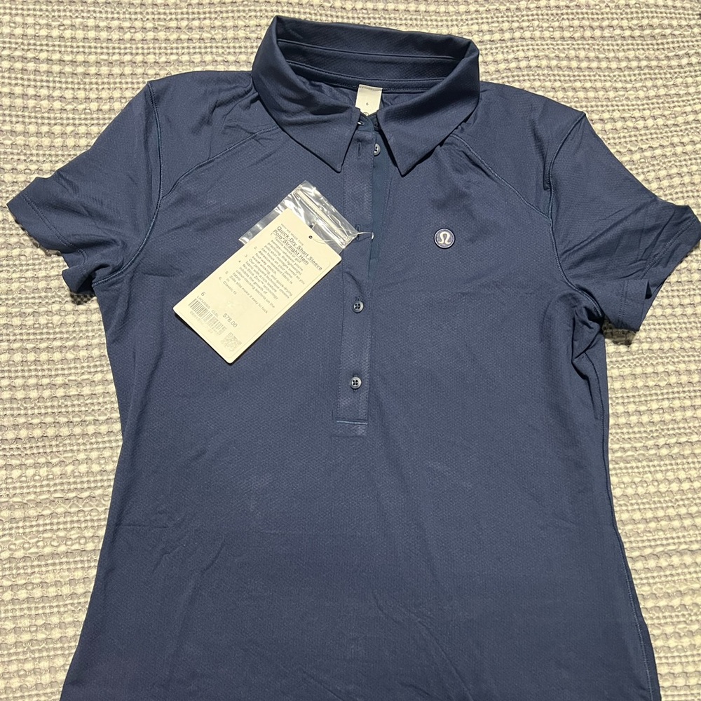 Lululemon Athletica Navy Polo